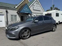 Used Mercedes A180 AMG Line Premium 122 HP (89 kW) 2017 Grey Hatchback