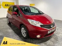 Gebraucht Nissan Note Acenta Premium 80 PS (58 kW) 2016 Rot Kleinwagen