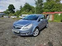 Used Vauxhall Corsa 2008 Silver Hatchback