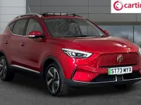 Used MG ZS Trophy Connect 114 kW (156 HP) 2022 Red SUV