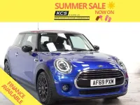 Used Mini Cooper Classic 136 HP (100 kW) 2019 Blue Hatchback