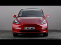 Used Tesla Model Y Long Range AWD 378 kW (514 HP) 2022 Red SUV