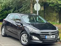 Used Hyundai i30 SE 110 HP (80 kW) 2016 Black Hatchback