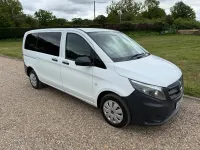 Begagnad Mercedes Vito 2022 Vit Van