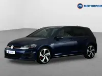 Used VW Golf VII GTI 2020 Blue Hatchback