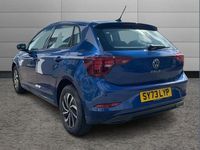 Used VW Polo Life 95 HP (69 kW) 2023 Blue Hatchback