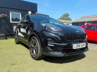 Used Kia Sportage GT-Line S 177 HP (130 kW) 2018 Black SUV