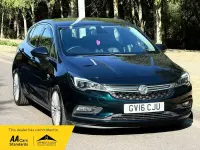Used Vauxhall Astra Elite 136 HP (100 kW) 2016 Green Hatchback