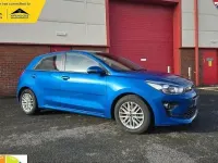 Used Kia Rio 101 HP (74 kW) 2022 Blue Hatchback