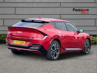 Używany Kia EV6 GT-Line 236 kW (321 KM) 2022 Czerwony SUV