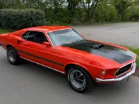 Used Ford Mustang Fastback 1971 Orange Cabriolet