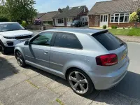 Used Audi A3 Black Edition 150 HP (110 kW) 2012 Silver Hatchback