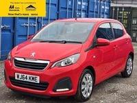Used Peugeot 108 Active 68 HP (50 kW) 2015 Red Hatchback