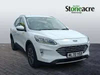 Used Ford Kuga Titanium 150 HP (110 kW) 2020 White SUV