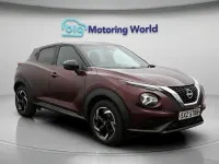 Used Nissan Juke N-Connecta 114 HP (83 kW) 2023 Red SUV