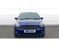 Second-hand Ford Ka Plus Zetec 85 CP (62 kW) 2018 Albastru Hatchback