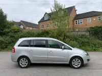 Used Vauxhall Zafira 2013 Silver MPV