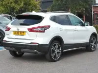 Used Nissan Qashqai Tekna 108 HP (79 kW) 2018 White SUV