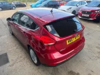 Used Ford Focus Zetec 2017 Red Hatchback