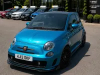 Used Abarth 595 Turismo 160 HP (117 kW) 2013 Blue Hatchback