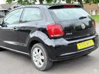 Used VW Polo S 70 HP (51 kW) 2010 Black Hatchback