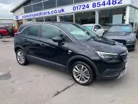Used Vauxhall Crossland X 110 HP (80 kW) 2020 Black SUV