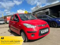 Used Hyundai i10 Classic 77 HP (56 kW) 2010 Red Hatchback