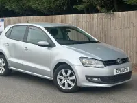 Used VW Polo Match 73 HP (53 kW) 2011 Silver Hatchback