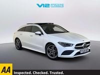 Used Mercedes CLA200 Shooting Brake AMG line 2020 White Estate