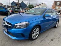 Used Mercedes A180 Executive 122 HP (89 kW) 2015 Blue Hatchback