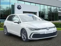 Used VW Golf VIII R-line 147 HP (108 kW) 2023 White Hatchback