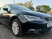 Used Seat Leon SE 110 HP (80 kW) 2016 Black Hatchback
