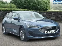 Used Ford Focus Titanium 125 HP (91 kW) 2023 Blue Hatchback