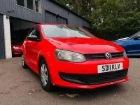 Used VW Polo S 60 HP (44 kW) 2011 Red Hatchback