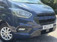 Used Ford Transit Custom Limited 130 HP (95 kW) 2022 Blue Van