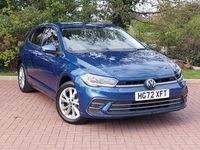 Begagnad VW Polo Style 95 HK (69 kW) 2023 Blå Halvkombi
