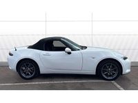 Used Mazda MX5 132 HP (97 kW) 2019 White Cabriolet