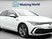 Used VW Golf VIII R-line 150 HP (110 kW) 2023 White Hatchback