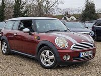 Used Mini Cooper Clubman 2008 Red Estate