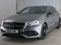 Used Mercedes A200 AMG Line Premium 136 HP (100 kW) 2017 Grey Hatchback