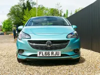Used Vauxhall Corsa SRi 90 HP (66 kW) 2016 Green Hatchback