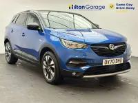 Used Vauxhall Grandland X SRi 130 HP (95 kW) 2020 Blue SUV