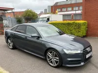 Used Audi A6 Black Edition 272 HP (200 kW) 2016 Blue Sedan