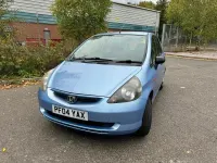 Used Honda Jazz S 83 HP (61 kW) 2004 Blue Hatchback