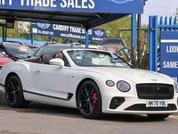 Used Bentley Continental GT Convertible 2020 White Cabriolet
