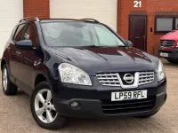 Used Nissan Qashqai N-TEC 141 HP (103 kW) 2010 Blue SUV