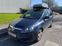 Used Vauxhall Zafira 110 HP (80 kW) 2011 Blue MPV