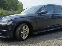 Used Audi A6 S-Line 272 HP (200 kW) 2016 Blue Estate