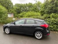Used Ford Focus Zetec 125 HP (91 kW) 2015 Black Hatchback