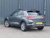 Used VW T-Roc Design 115 HP (84 kW) 2018 Grey SUV